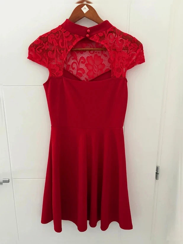 Vestido rojo Boohoo - T.36 – photo 2